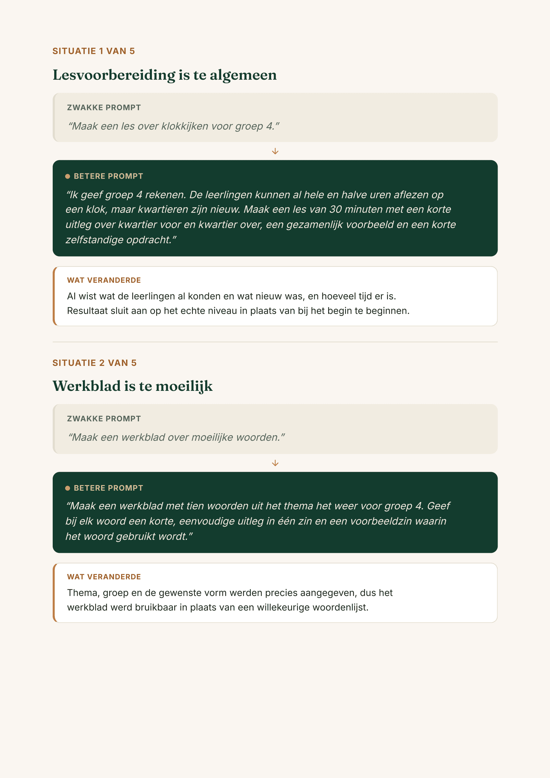 Gids Waarom je AI-antwoord tegenvalt, pagina 3