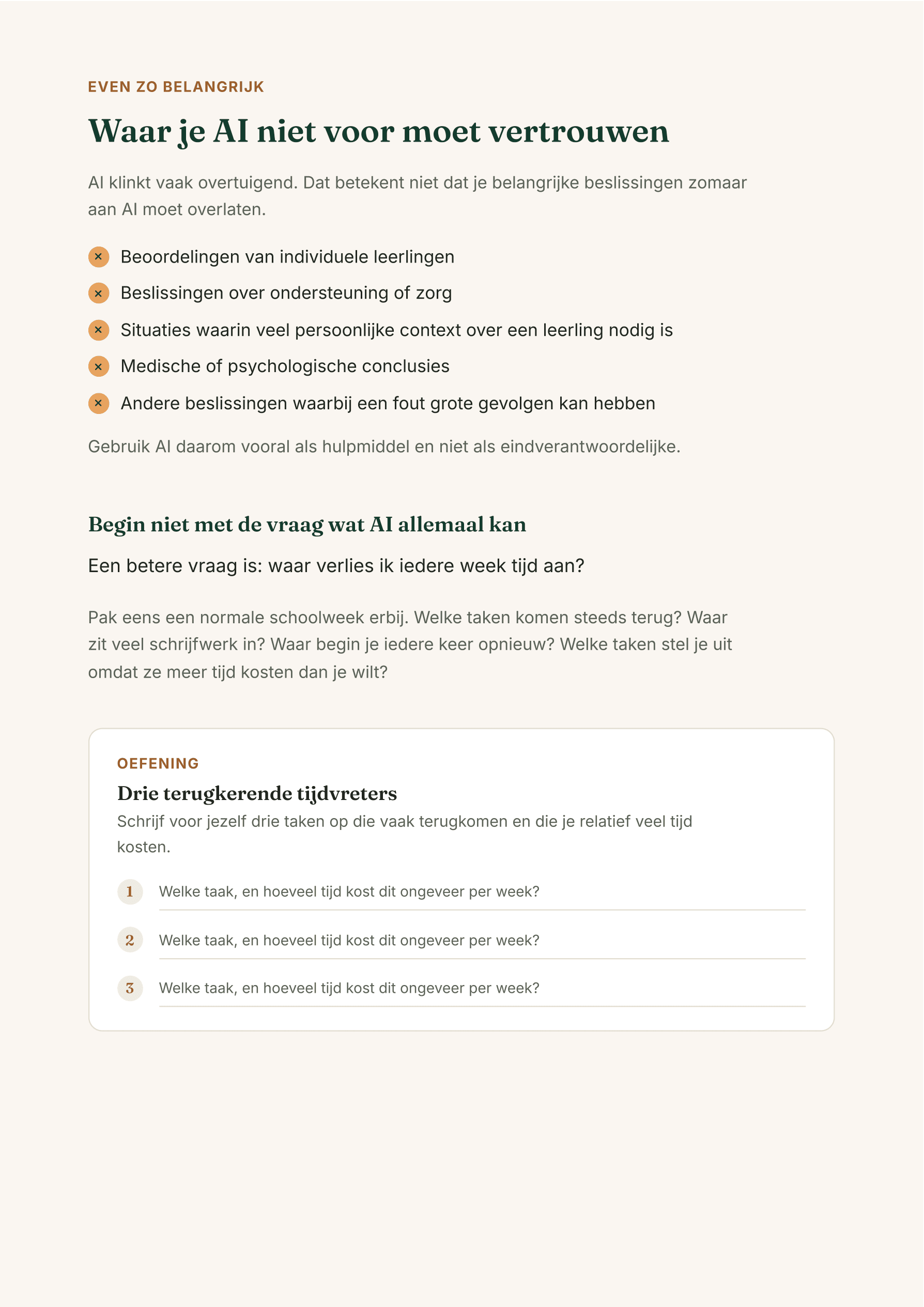Gids Wat AI jou als leerkracht kan opleveren, pagina 3
